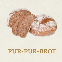 Pur-Pur Brot 500g Laib- nur Di u. Sa erhältlich