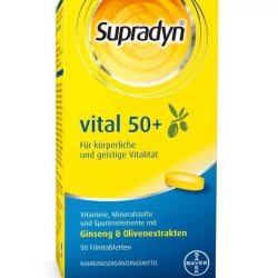 Supradyn vital 50+ mit Ginseng & Olivenextrakt