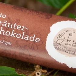 Bio Kräuterblütenschokolade